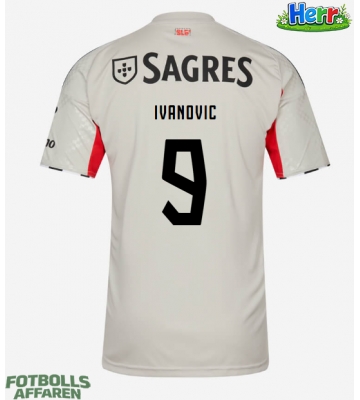 Benfica Franjo Ivanovic #9 Bortatröja 2025-26 Kortärmad